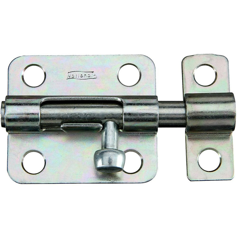 National N151-449 Barrel Bolt 2-1/2" - Zinc Plated (V834) National N151-449 Barrel Bolt 2-1/2" - Zinc Plated (V834)