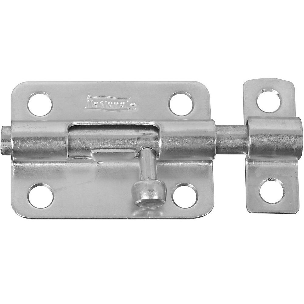 National N151-555 Barrel Bolt 3" - Zinc Plated (V834) National N151-555 Barrel Bolt 3" - Zinc Plated (V834)