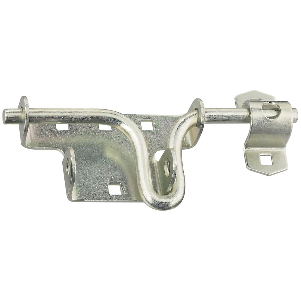 National N165-555  Sliding Bolt Door/Gate Latch - Zinc Plated (V1134)