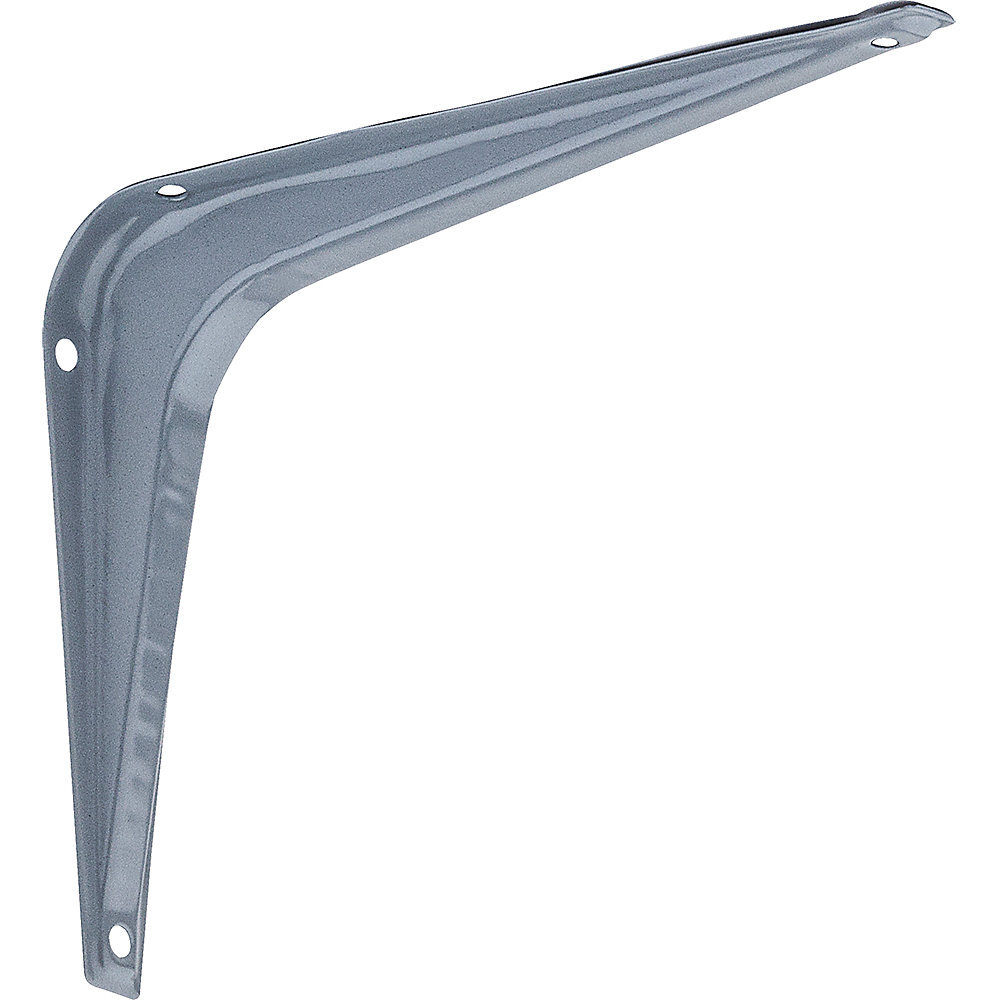 National  N171-060  5" x 6" Utility Shelf Bracket - Gray (211BC)