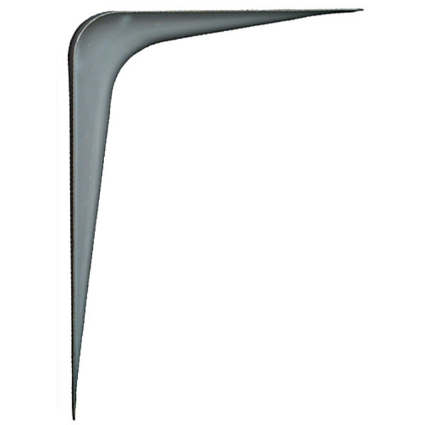National N171-066 6" x 8" Utility Shelf Bracket - Gray National N171-066 6" x 8" Utility Shelf Bracket - Gray