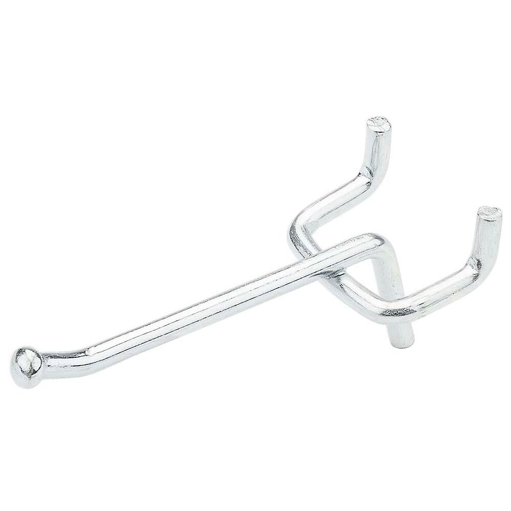 National N180-009  Single 2" Hooks for Pegboard - 4 per Package (V2310)