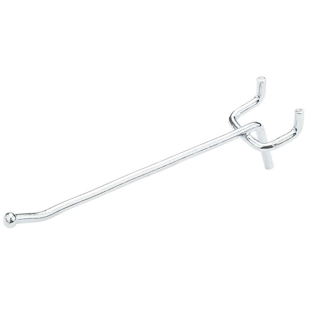 National  N180-011  Single 4" Hook for Pegboard - 3 Per Package (V2310)