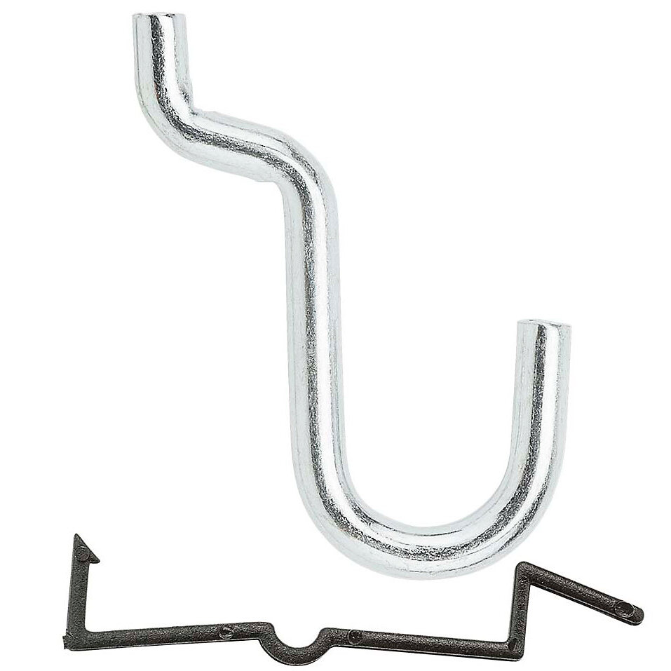 National N180-017  Locking 5/8" Peg Hook - 8 per Package (V2355)