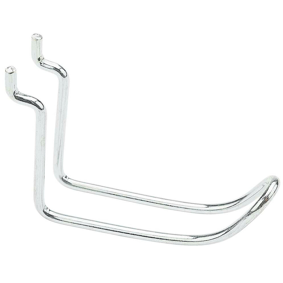 National N180-031  Double Loop 3" Peg Hook - 2 per Package (V2334)