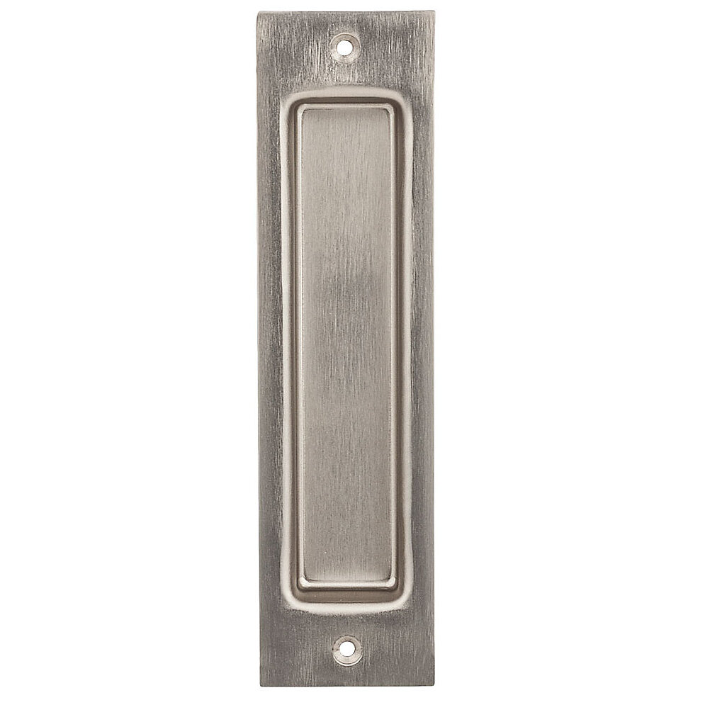 National N187-024 Interior 8" Flush Pull - Satin Nickel (V1012) National N187-024 Interior 8" Flush Pull - Satin Nickel (V1012)