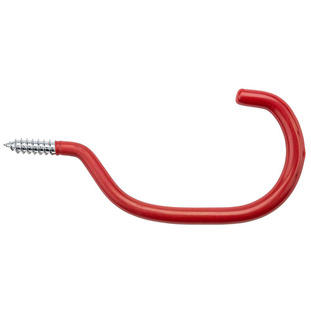 National  N188-007  Bicycle Storage 6-1/2" Hooks - Vinyl Coated - 2 Per Package (V2158)