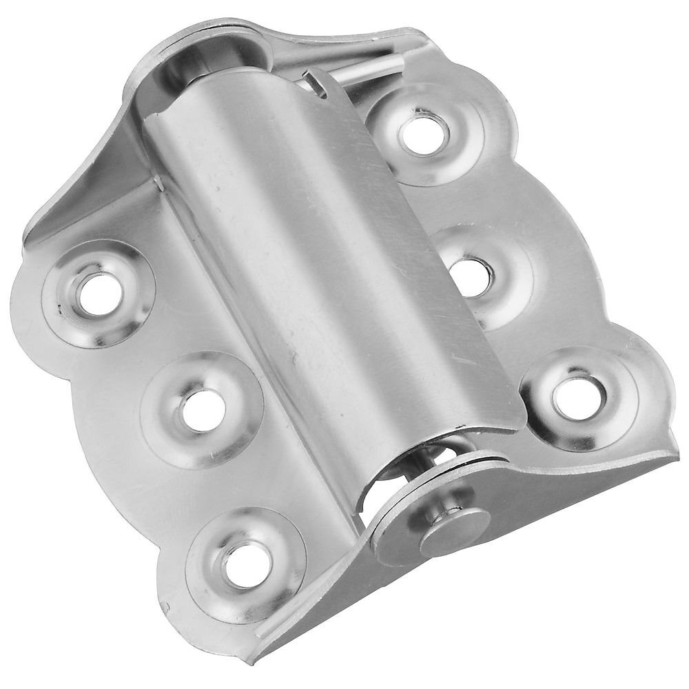 National N190-736  Utility Door 2-3/4" Spring Hinge - Zinc Plated - 2 per Package (V122)