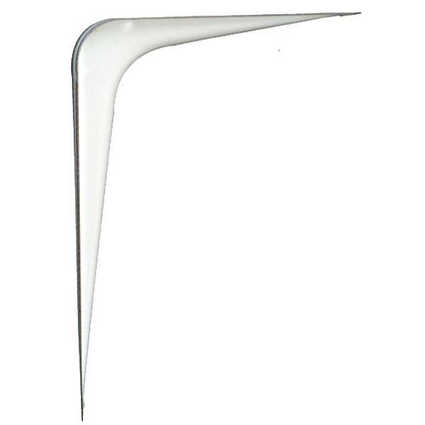 National N218-958  10" x 12" Utility Shelf Bracket - White National N218-958  10" x 12" Utility Shelf Bracket - White