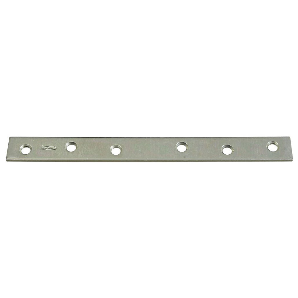National N220-327  10" x 1" Mending Brace - Zinc Plated