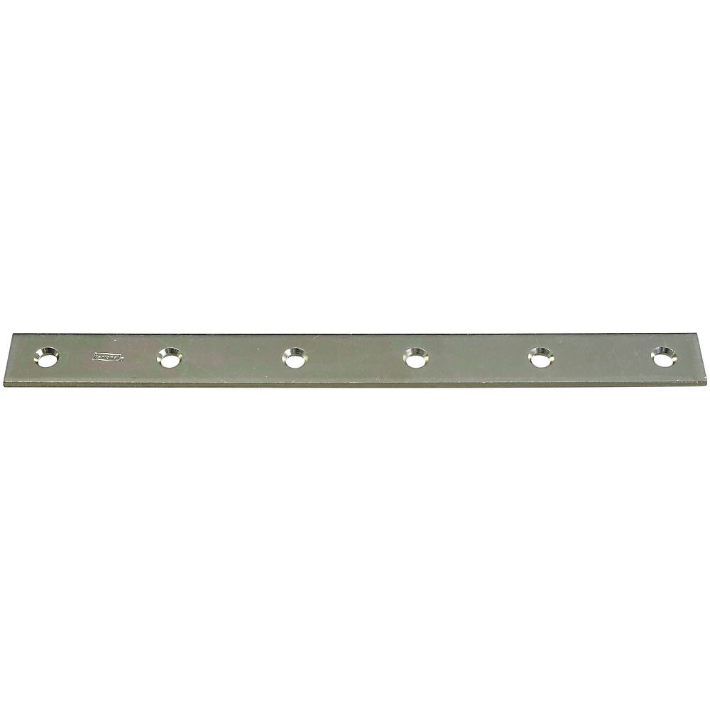 National  N220-335  Mending Brace 12" x 1-1/8" - Zinc Plated (118BC)