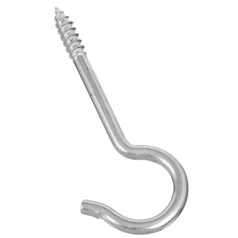 National N220-517  #4X 3-7/8" Ceiling Hook -Zinc Plated