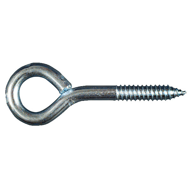 National N220-723  7/16" x 5-1/4" Lag Screw Eye - Zinc Plated