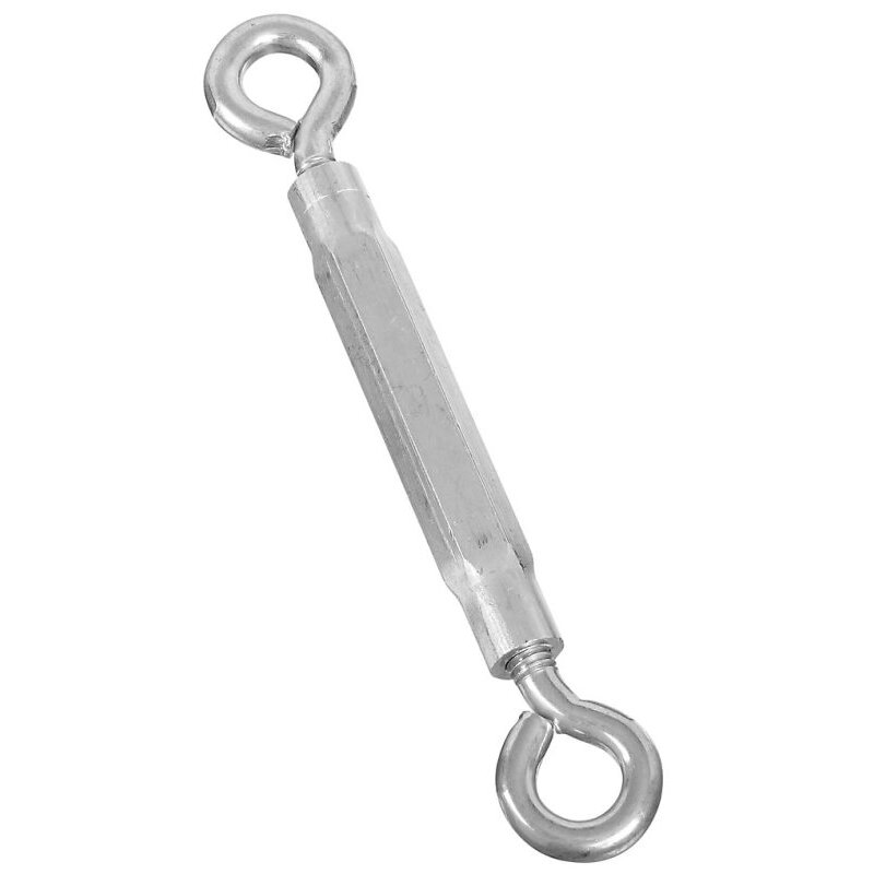 National  N221-762  3/8" x 10-1/2" Eye/Eye Turnbuckle - Zinc Plated