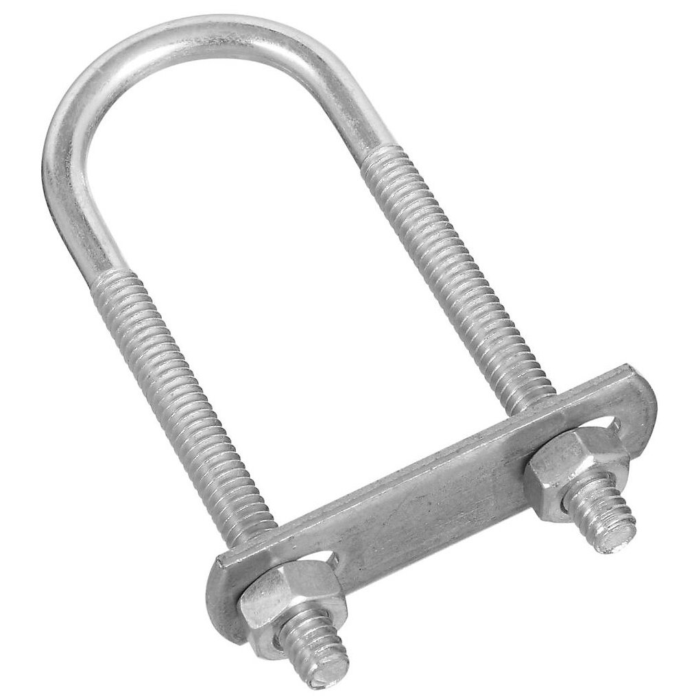 National N222-109  #136 - 1/4" x 1-1/8" x 3-1/2" U-Bolt - Zinc Plated