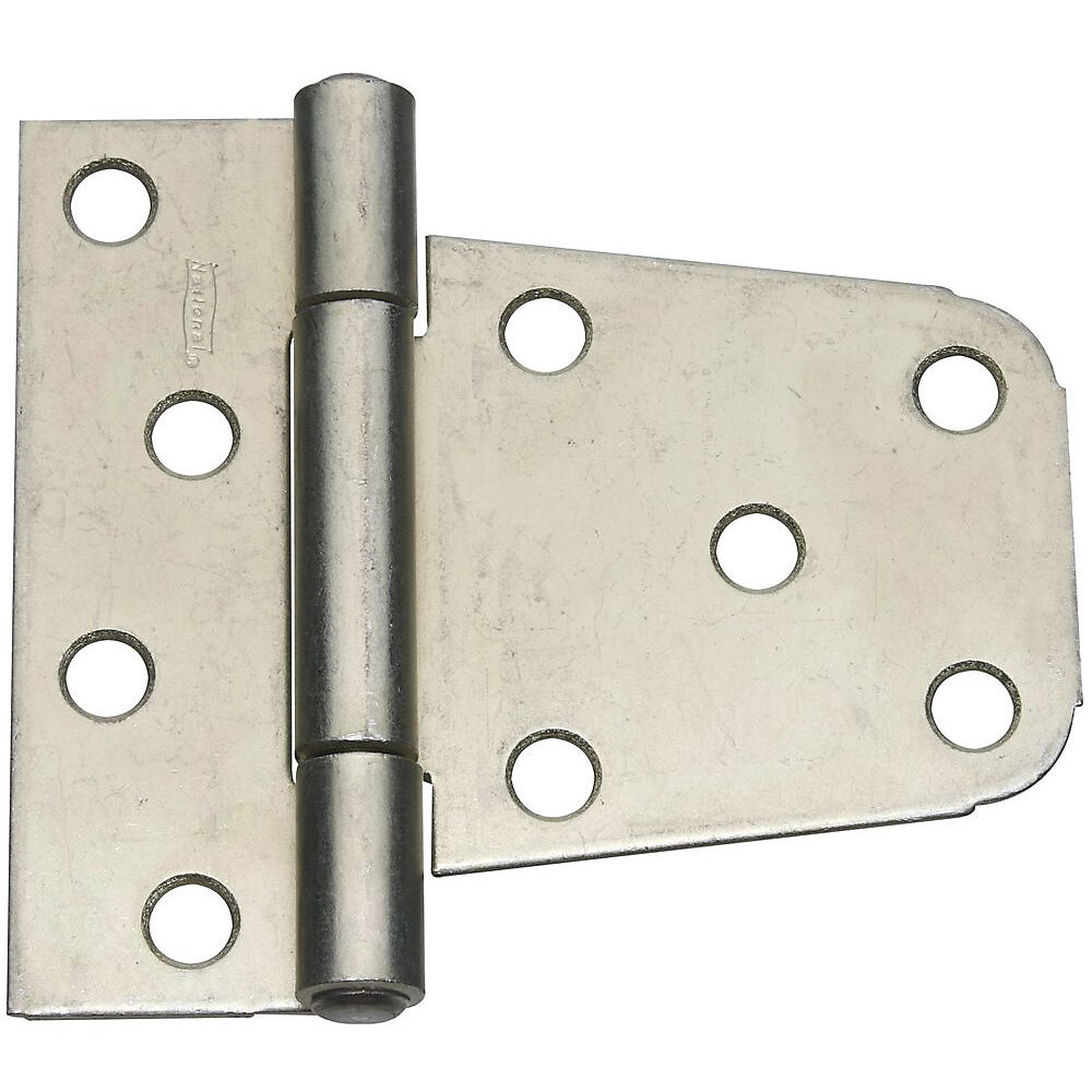 National  N223-875  Extra Heavy 3-1/2" Gate Hinge - Zinc Plated (287BC)