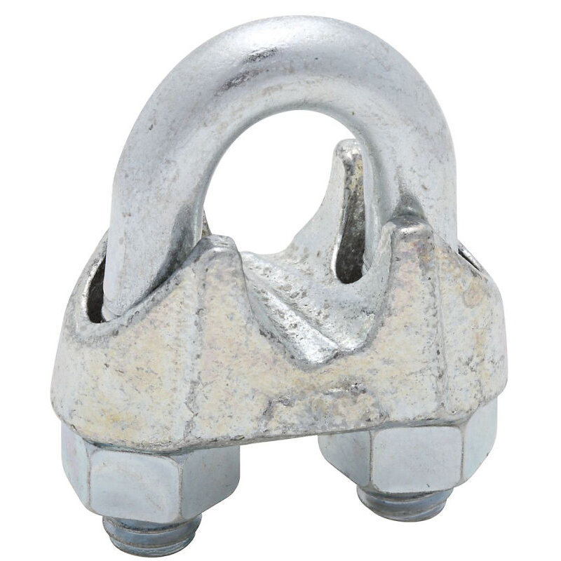 National  N248-328  1/2" Wire Cable Clamp - Zinc Plated
