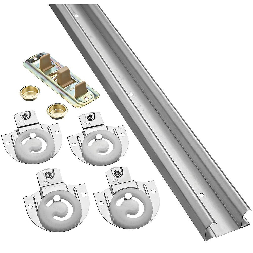 National N343-079 60" By-Pass Door Kit - Galvanized (770D) National N343-079 60" By-Pass Door Kit - Galvanized (770D)