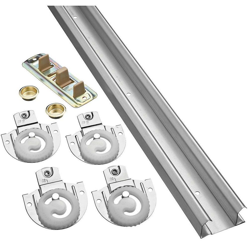 National  N343-087  72" By-Pass Door Kit - Galvanized (770D)