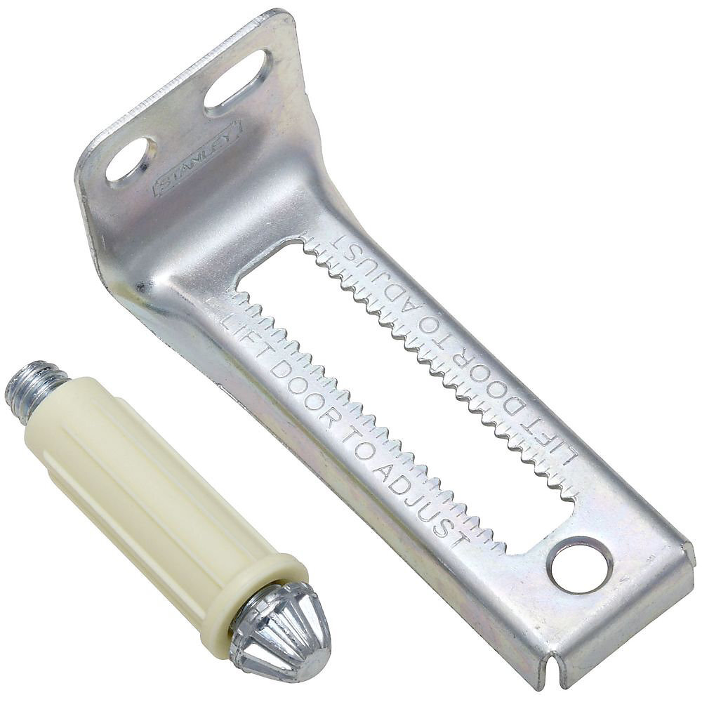 National N344-945  Folding Door Bottom Pivot - Zinc Plated  (V391BP)