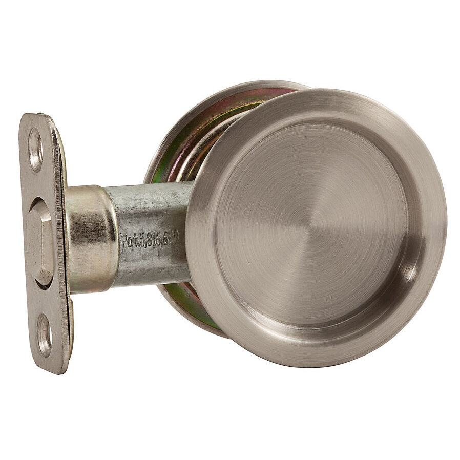 National  N350-322  Pocket Door Pull - Satin Nickel (V1952)