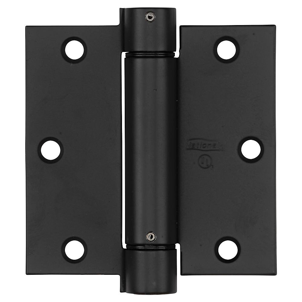 National N350-769  3-1/2" Spring Door Hinge - Oil Rubbed Bronze (V520)
