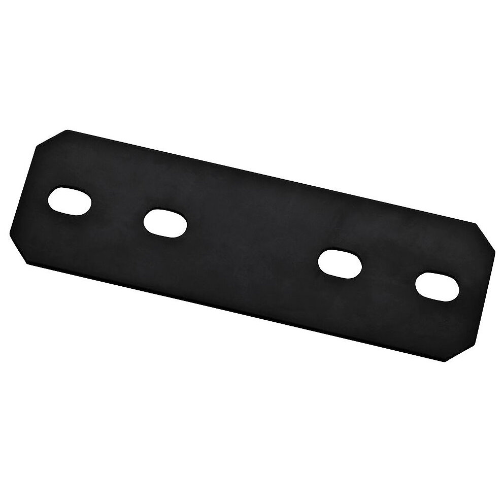 National N351-453 9.5" x 3" 1/8" Mending Plate - Black (1183BC) National N351-453 9.5" x 3" 1/8" Mending Plate - Black (1183BC)