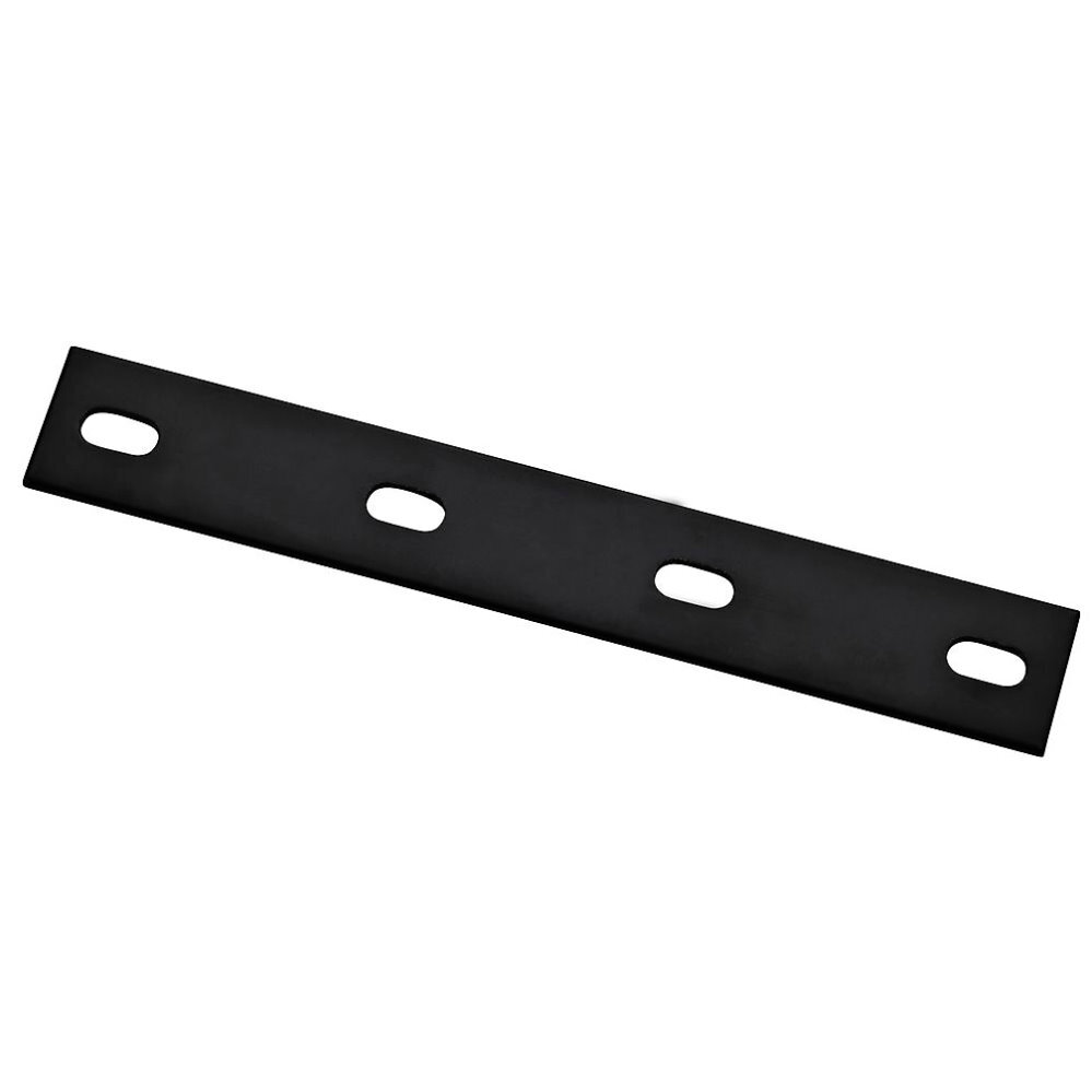 National  N351-456  10" x 1.5" x 1/8" Mending Plate - Black