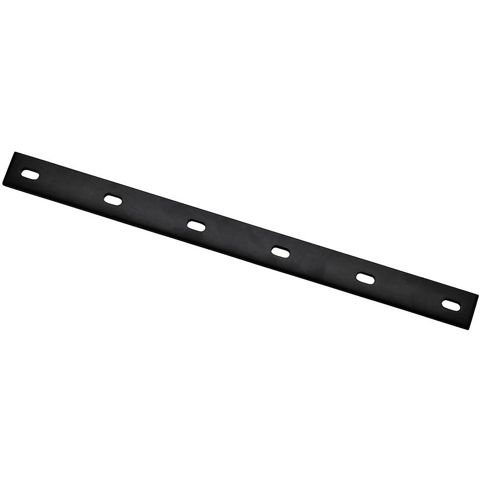 National N351-459 20" x 1.5" x 1/4" Mending Plate - Black National N351-459 20" x 1.5" x 1/4" Mending Plate - Black