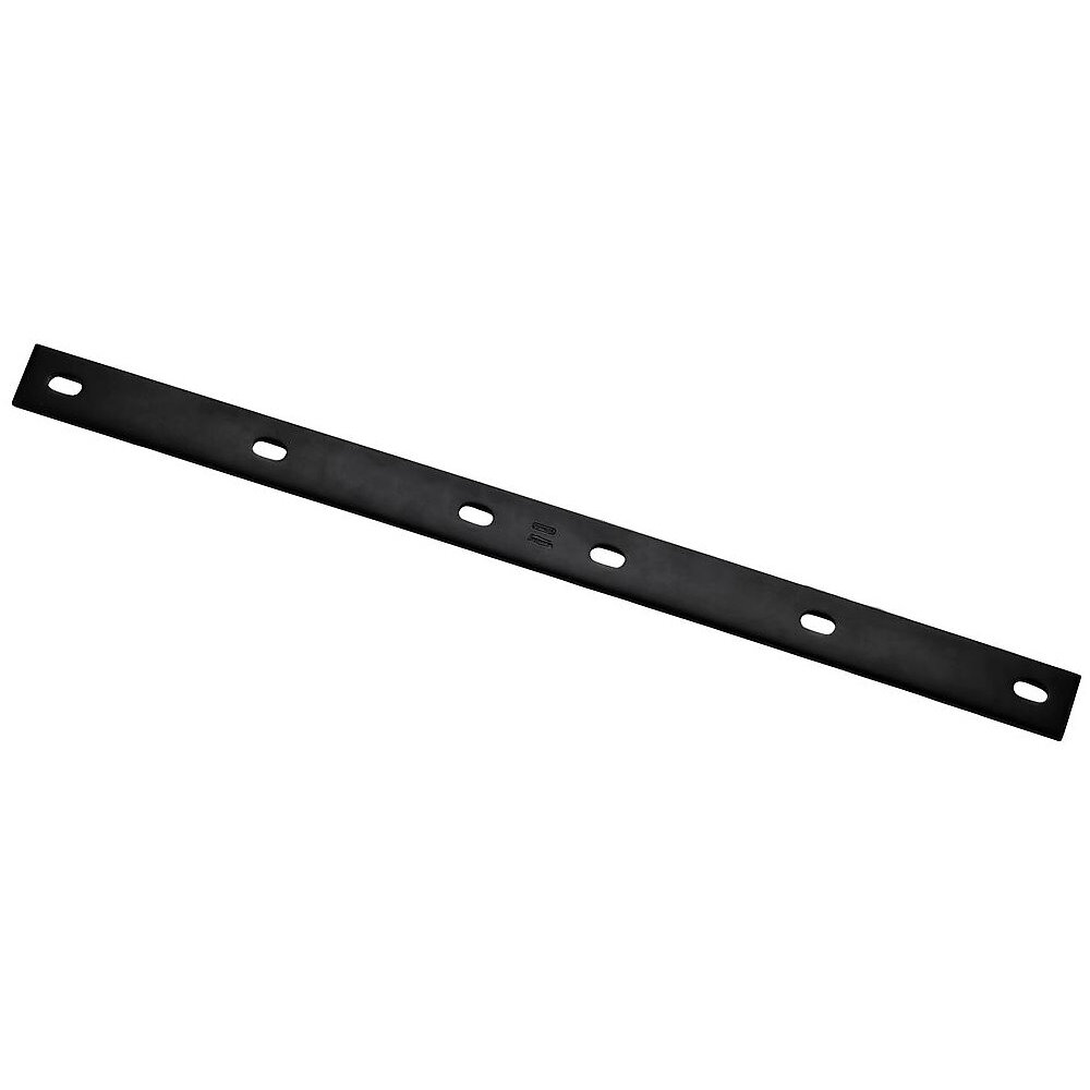 National N351-461 24" x 1.5" x 1/4" Mending Plate - Black National N351-461 24" x 1.5" x 1/4" Mending Plate - Black
