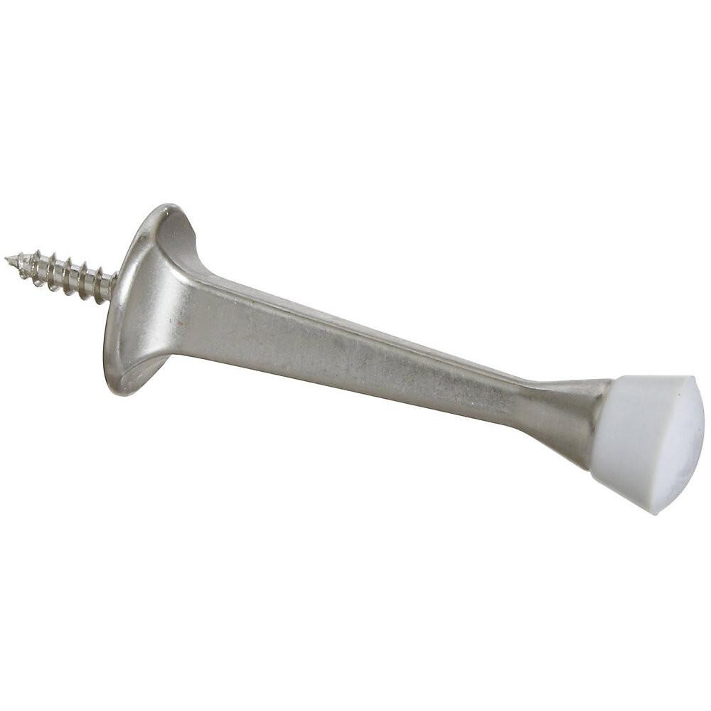 National N830-137  3" Rigid Door Stop - Satin Nickel (SPB243)