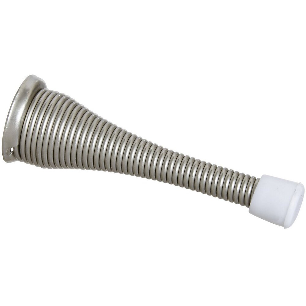 National N830-157  3" Spring Door Stop - Satin Nickel (SPB232)