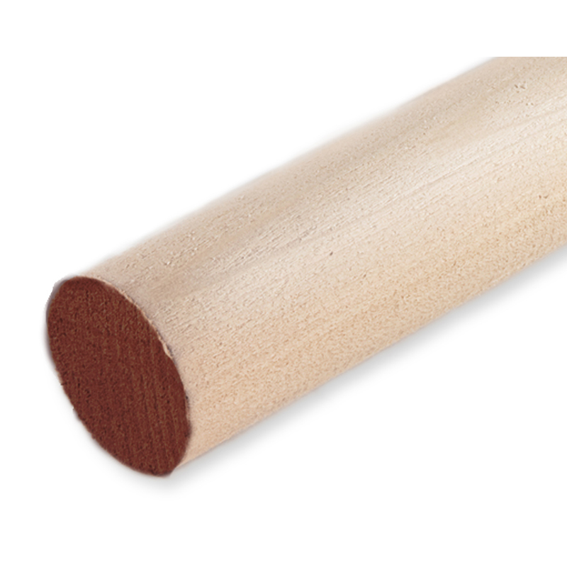 Cindoco R7848  7/8" x 48" Hardwood Dowel Color Coded Brown