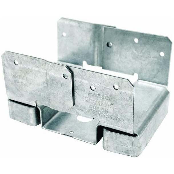 Simpson Strong Tie ABA46Z Adjustable 4x6 Post Base 14-ga Z-Max Finish