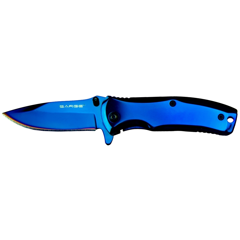 Sarge SK-503BL  Phase Blue TiN with Swift Assist 2.5" Blade