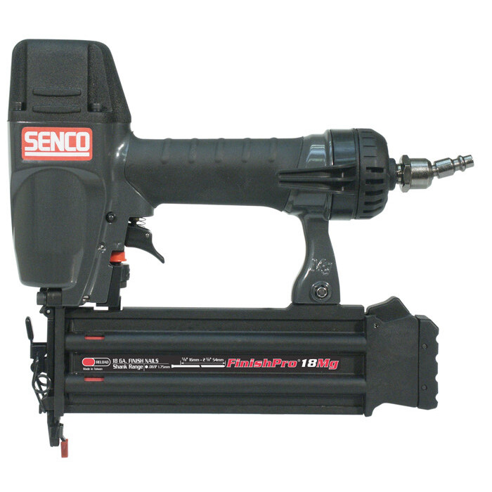 Senco FinishPro18Mg 5/8" to 2-1/8" 18-Gauge Magnesium Brad Nailer (1U0021N) Senco FinishPro18Mg 5/8" to 2-1/8" 18-Gauge Magnesium Brad Nailer (1U0021N)