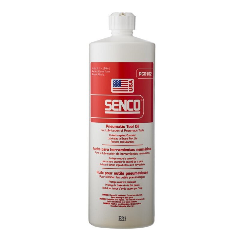 Senco PC0102 Pneumatic Tool Oil - 32 oz bottle Senco PC0102 Pneumatic Tool Oil - 32 oz bottle