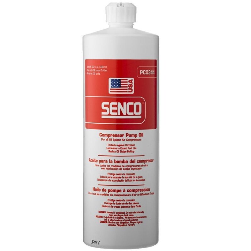 Senco PC0344 Compressor Pump Oil 32 oz Senco PC0344 Compressor Pump Oil 32 oz