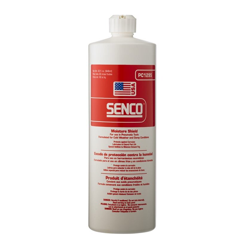 Senco PC1295 Pneumatic Moisture Shield - 32 oz bottle Senco PC1295 Pneumatic Moisture Shield - 32 oz bottle