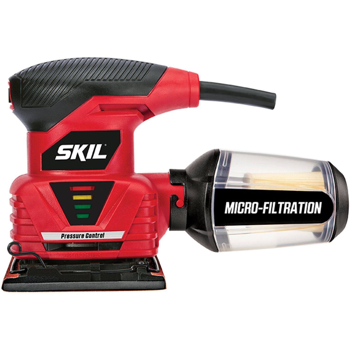 Skil 7292-02  1/4 Sheet Palm Sander with Pressure Control