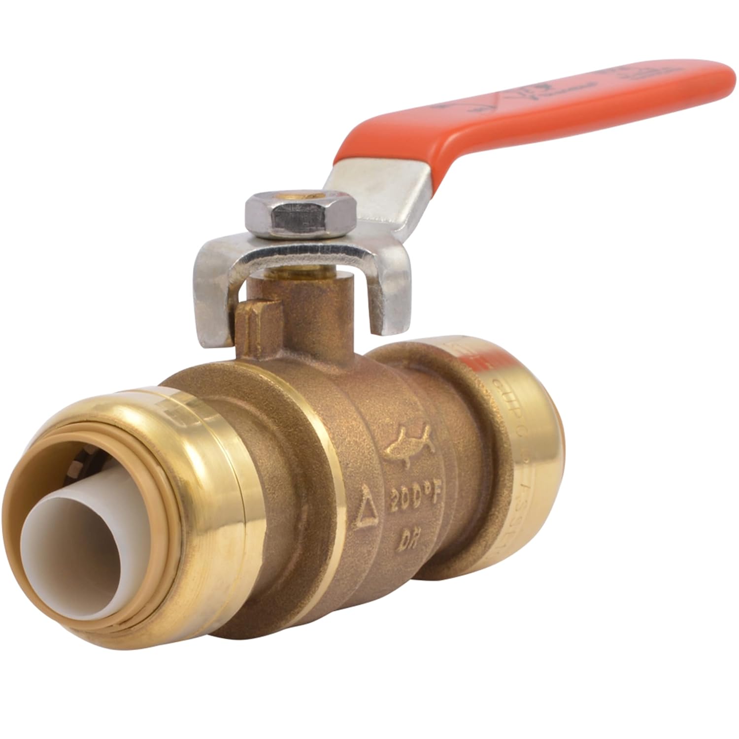 SharkBite 22185-0000LFA  3/4" x 3/4" Brass Push-to-Connect Ball Valve