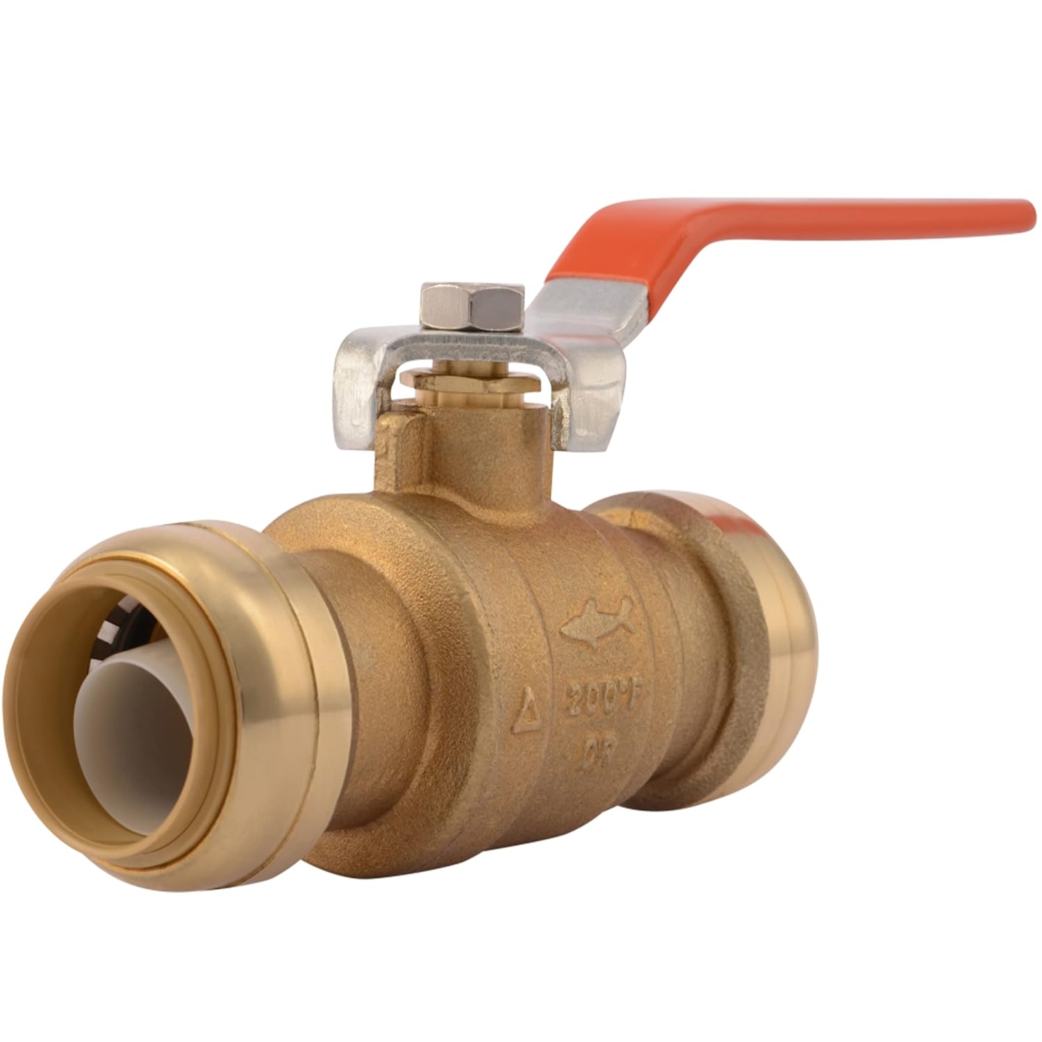 SharkBite 22223-0000LFA  1" x 1" Brass Push-to-Connect Ball Valve
