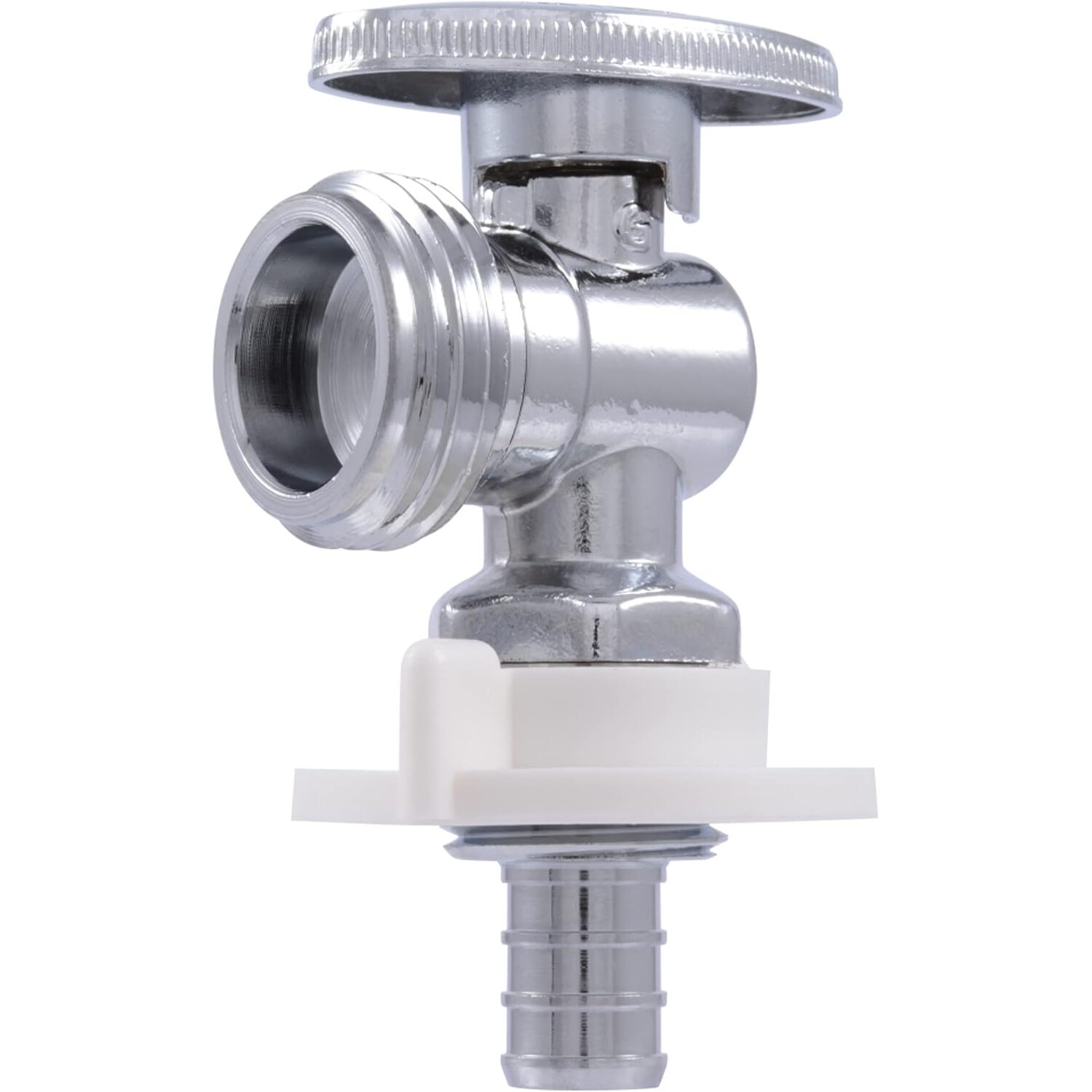 SharkBite 23064LF  1/2" Barb x 3/4" MHT Brass  Quarter-Turn Angle Stop Valve