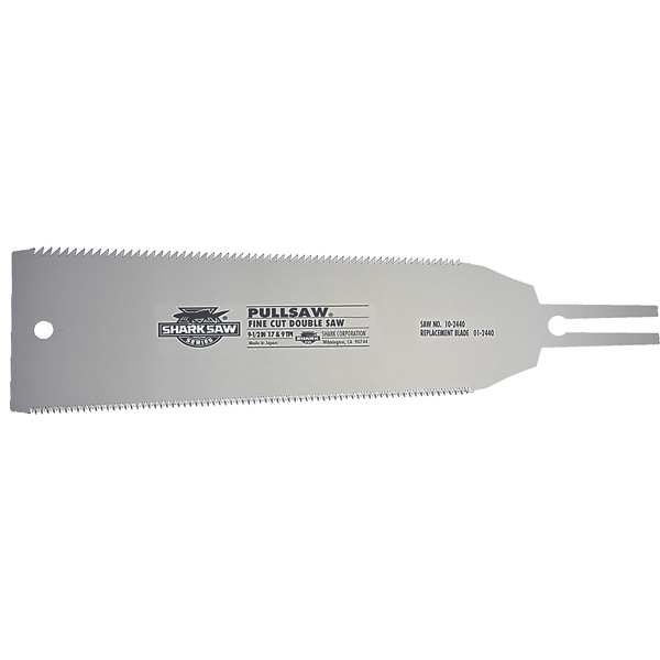 Shark Corp 01-2440 9-1/2" x 17 & 9-TPI Replacement Pull Saw Blade for 10-2440 Fine Cut Double Saw Shark Corp 01-2440 9-1/2" x 17 & 9-TPI Replacement Pull Saw Blade for 10-2440 Fine Cut Double Saw