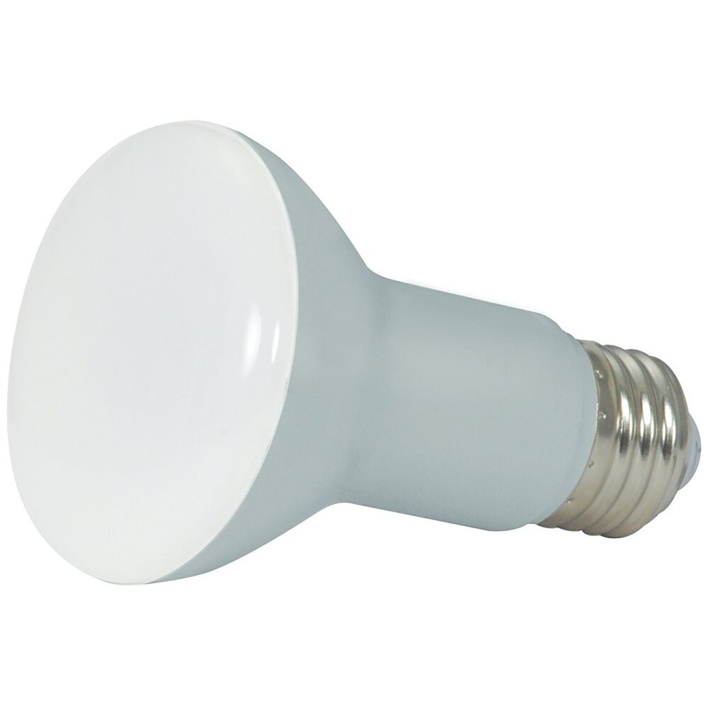 Satco S9630  6.5 Watt Dimmable 2700K Warm White LED R20 Reflector Flood Light Bulb - Medium Base (50w Equivalent)