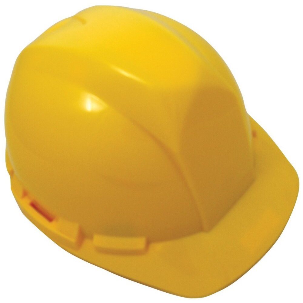 SAS Safety 7160-02  Hard Hat with 4-Point Pinlock - Yellow