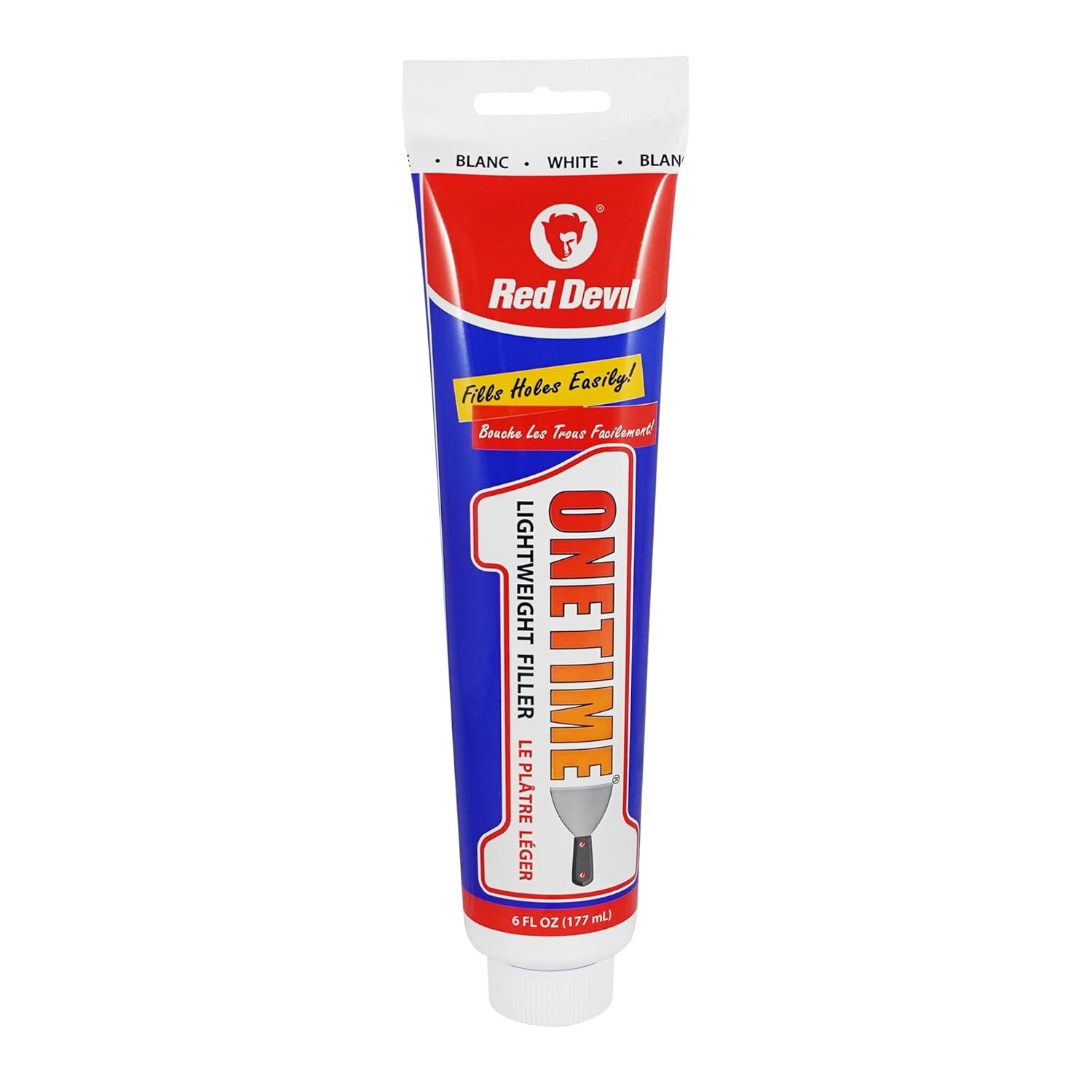 Red Devil 0545 Onetime Lightweight Spackling 6-Oz Squeeze Tube Red Devil 0545 Onetime Lightweight Spackling 6-Oz Squeeze Tube