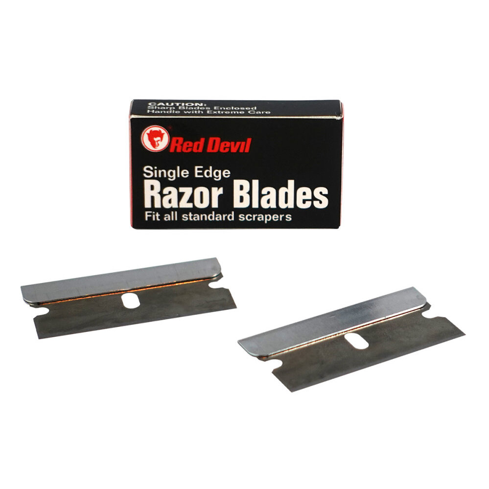 Red Devil 32710C  Razor Blades Single Edge 5 Per package