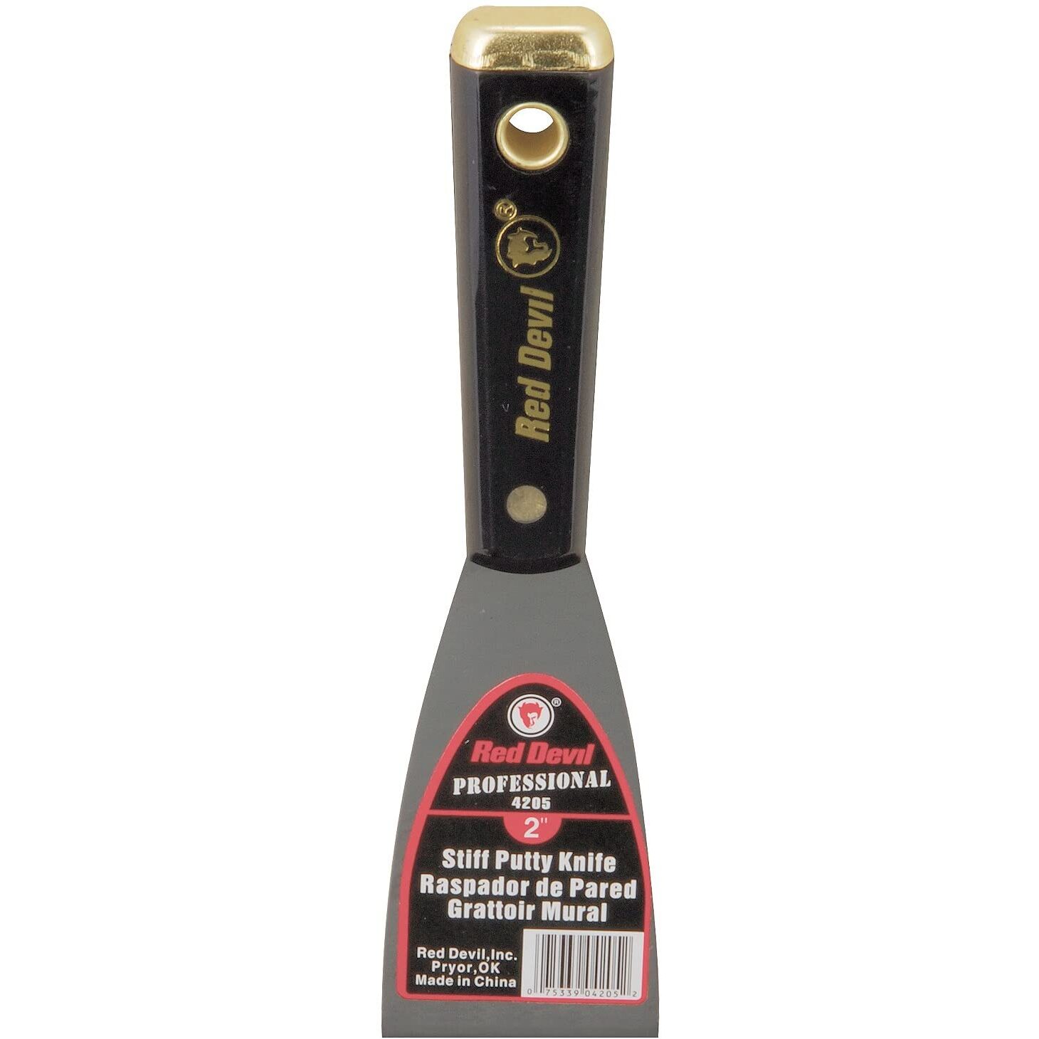 Red Devil 4205 Putty Knife Pro Series 2" Stiff Red Devil 4205 Putty Knife Pro Series 2" Stiff