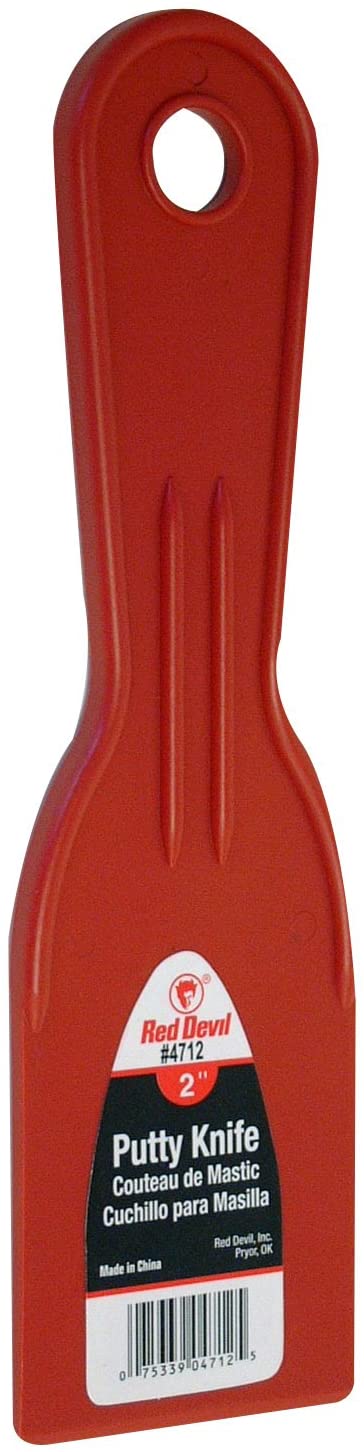 Red Devil 4712  Putty Knife 2" Plastic